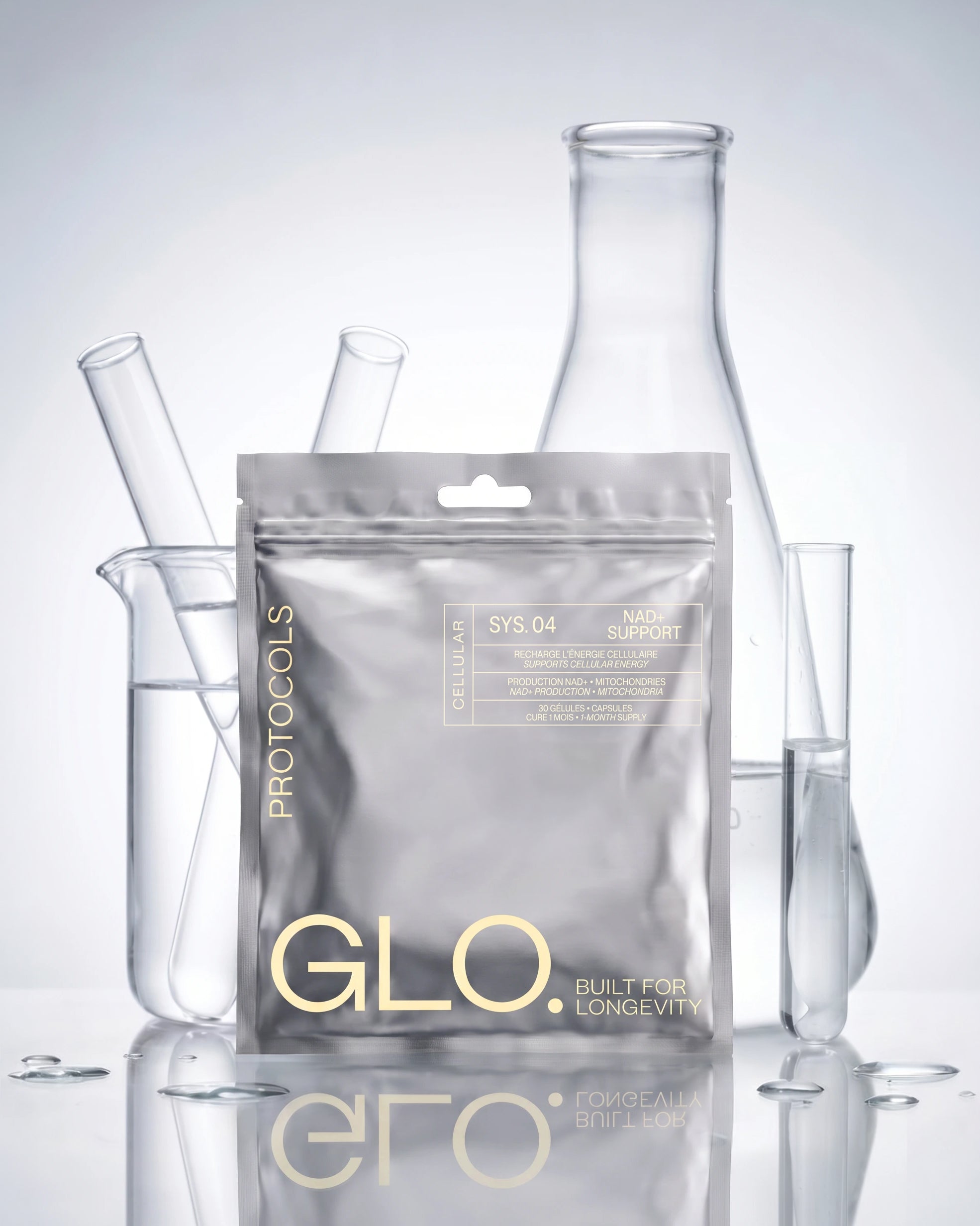 Compléments alimentaires GLO Made in france Longévité