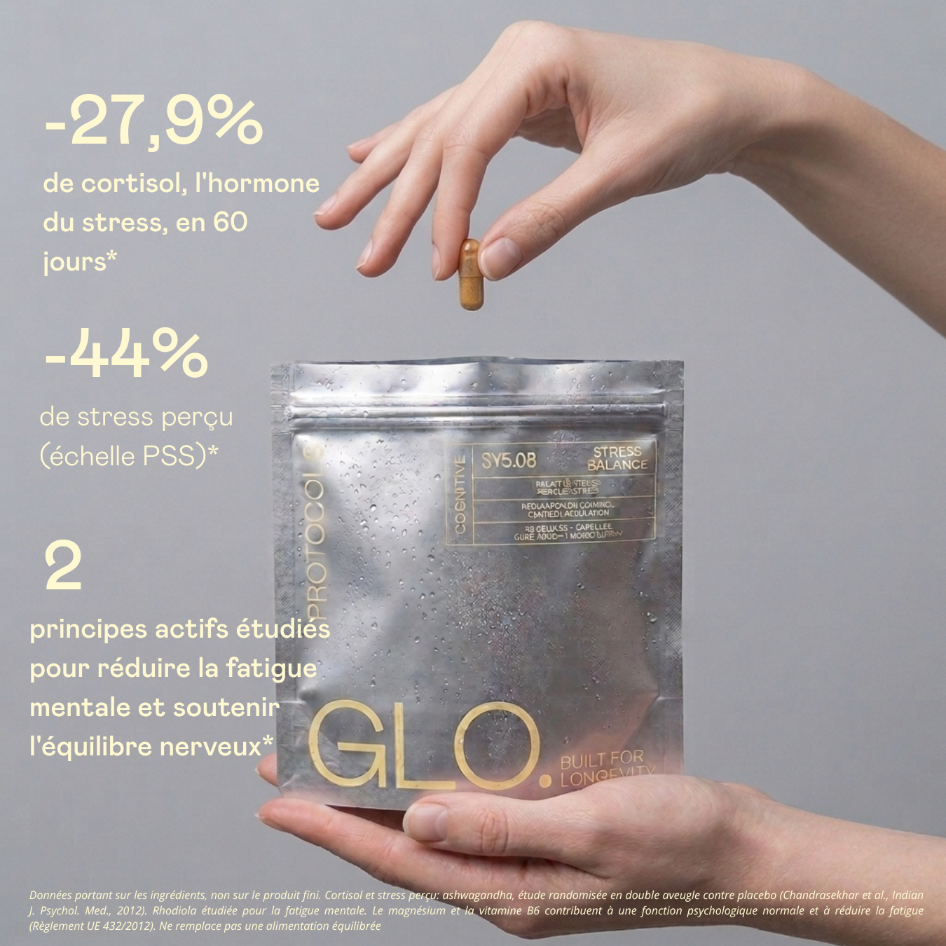 Compléments alimentaires Made in France Longévité GLO